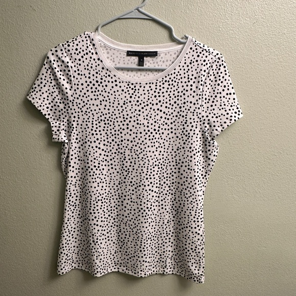 White House Black Market Short Sleeve T-Shirt Size Medium - Picture 2 of 10